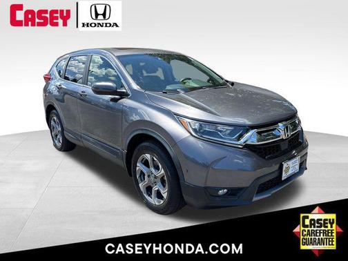 Gray 2019 Honda CR-V EX-L