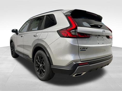 Solar Silver Metallic 2026 Honda CR-V Hybrid Sport-L