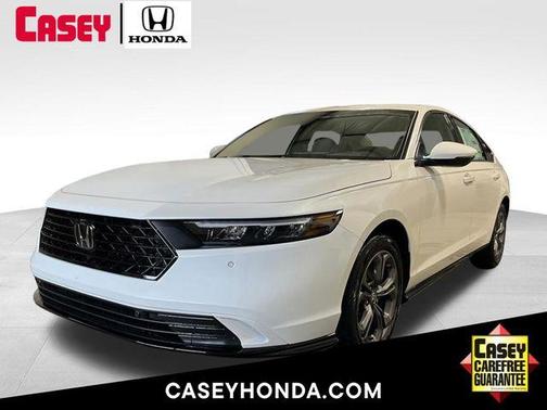 Platinum White Pearl 2026 Honda Accord Hybrid EX-L