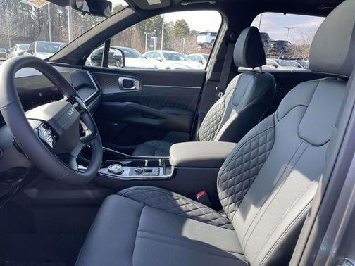 Steel Gray 2026 Kia Sorento Hybrid SX Prestige