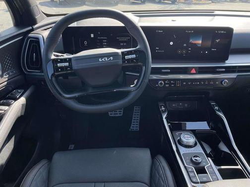 Steel Gray 2026 Kia Sorento Hybrid SX Prestige