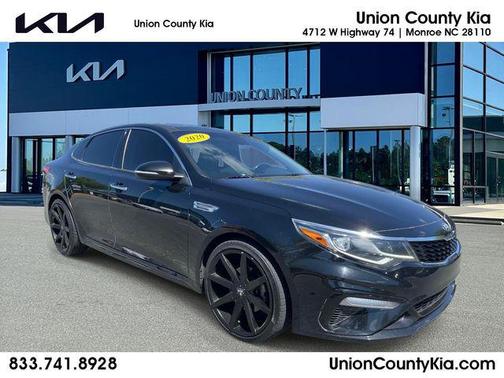 Ebony Black 2020 Kia Optima S