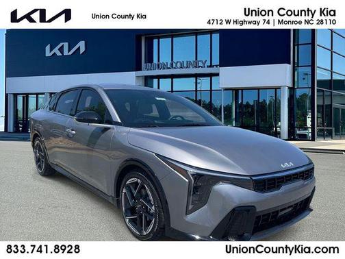 Steel Gray 2026 Kia K4 GT-Line