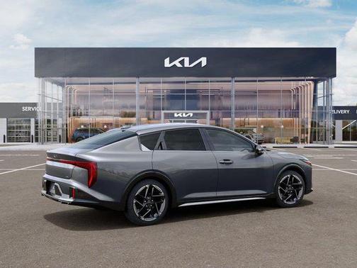 Steel Gray 2026 Kia K4 GT-Line