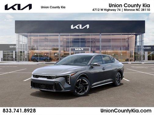 Steel Gray 2026 Kia K4 GT-Line