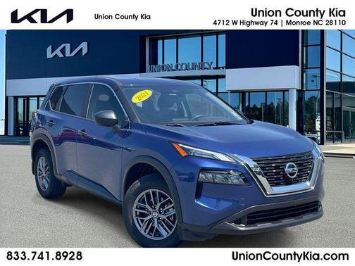 Caspian Blue Metallic 2021 Nissan Rogue S