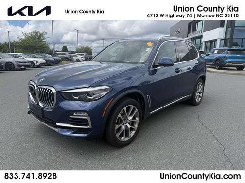 Phytonic Blue Metallic 2019 BMW X5 xDrive40i