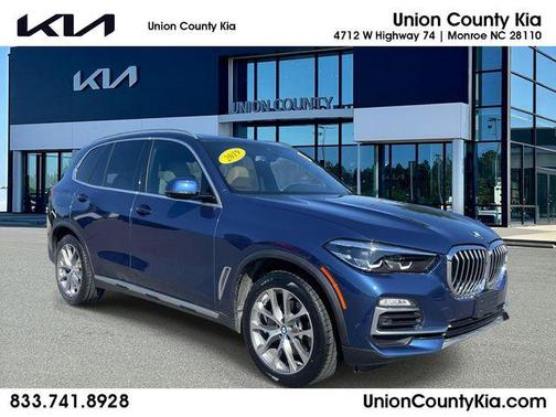 Phytonic Blue Metallic 2019 BMW X5 xDrive40i