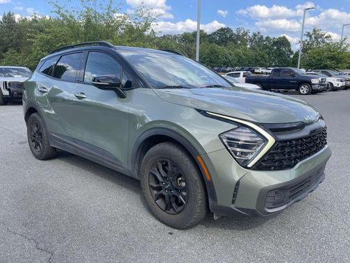 Jungle Green/Ebony Black Roof 2023 Kia Sportage S