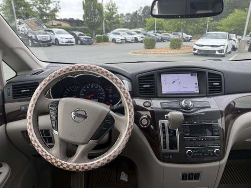 White Pearl 2015 Nissan Quest Platinum