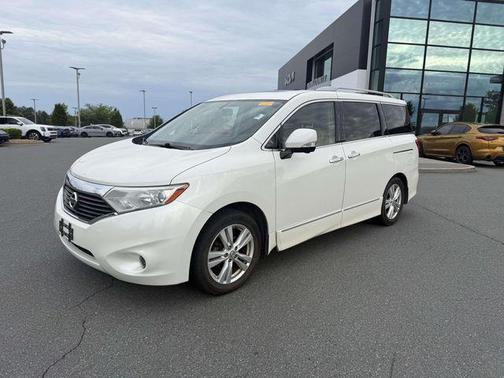 White Pearl 2015 Nissan Quest Platinum