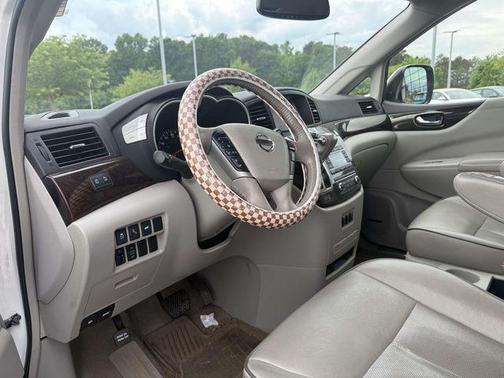 White Pearl 2015 Nissan Quest Platinum