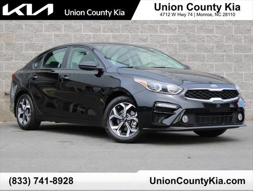 Aurora Black 2021 Kia Forte LXS