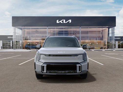 Wolf Gray/Ebony Black Roof 2026 Kia EV9 GT-Line