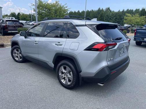 Silver Sky Metallic 2025 Toyota RAV4 Hybrid XLE