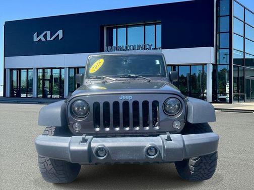 Granite Crystal Metallic Clearcoat 2018 Jeep Wrangler JK Unlimited Sport
