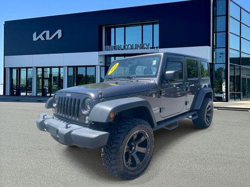 Granite Crystal Metallic Clearcoat 2018 Jeep Wrangler JK Unlimited Sport