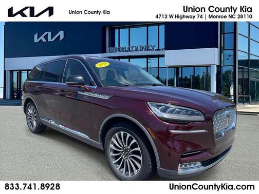 Burgundy Velvet Metallic Tinted Clearcoat 2020 Lincoln Aviator Reserve