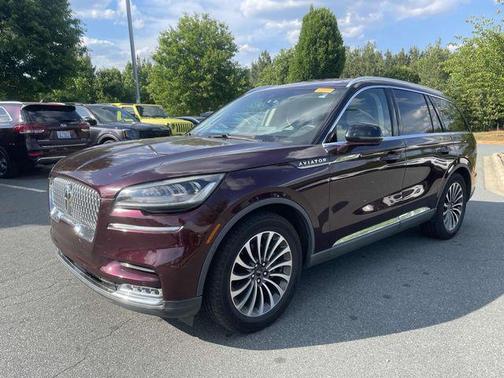 Burgundy Velvet Metallic Tinted Clearcoat 2020 Lincoln Aviator Reserve