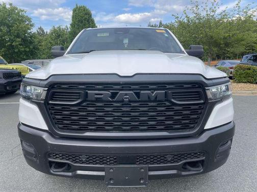 Bright White Clearcoat 2025 RAM 1500 Warlock Crew Cab 4x4 5'7' Box