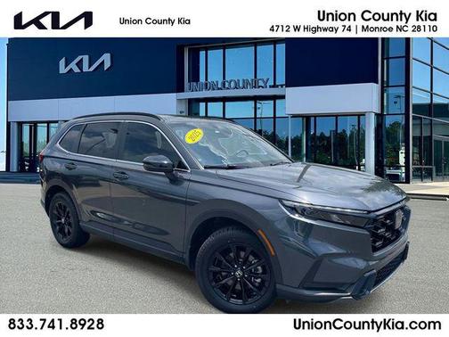 Meteorite Gray Metallic 2025 Honda CR-V Hybrid Sport AWD