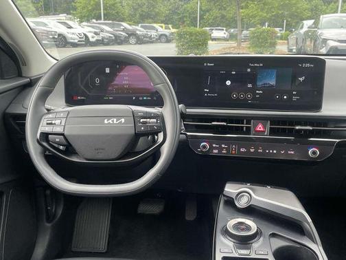 Ebony Black 2025 Kia EV6 Light Long Range RWD
