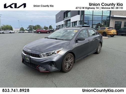 Gravity Gray 2022 Kia Forte GT-Line
