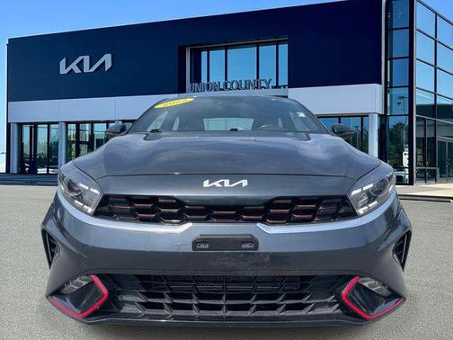 Gravity Gray 2022 Kia Forte GT-Line