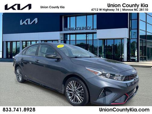 Gravity Gray 2022 Kia Forte GT-Line
