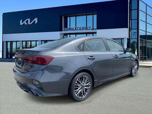 Gravity Gray 2022 Kia Forte GT-Line