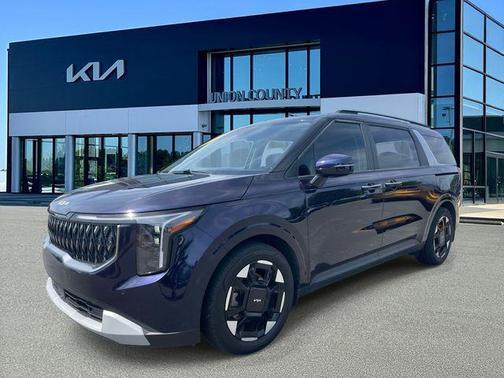 Deep Chroma Blue 2025 Kia Carnival EX