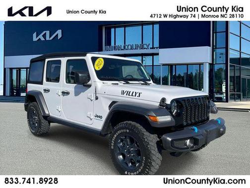 Bright White Clearcoat 2023 Jeep Wrangler 4xe Base