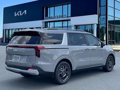 Ceramic Silver 2026 Kia Carnival Hybrid EX