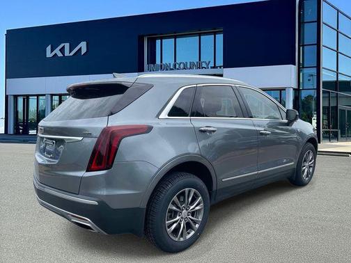 Satin Steel Metallic 2021 Cadillac XT5 Premium Luxury