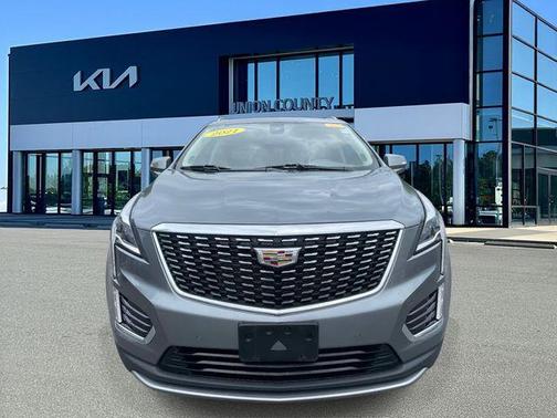 Satin Steel Metallic 2021 Cadillac XT5 Premium Luxury