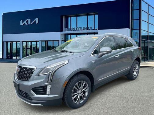 Satin Steel Metallic 2021 Cadillac XT5 Premium Luxury