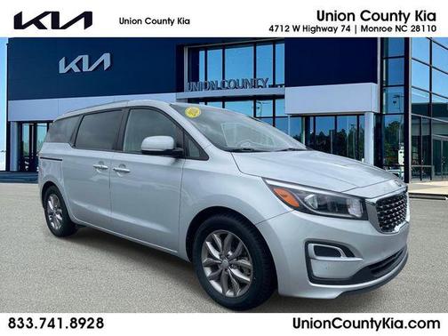 Silky Silver 2020 Kia Sedona EX