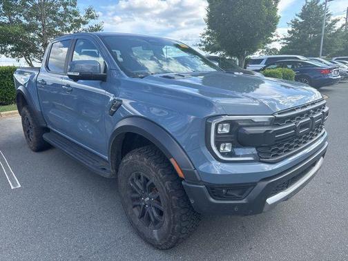 Azure Gray Metallic Tri-Coat 2024 Ford Ranger Raptor