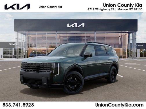 Black Jade Green 2027 Kia Telluride Hybrid X-Line SX