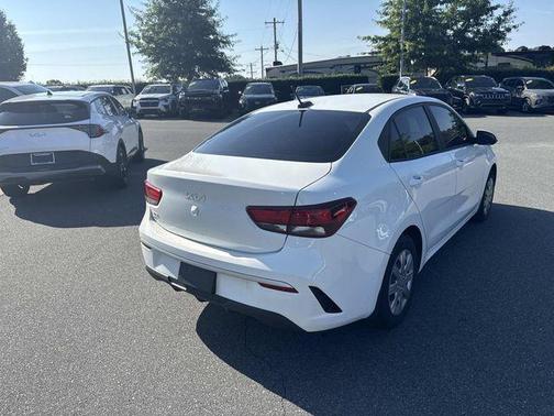 Clear White 2023 Kia Rio S