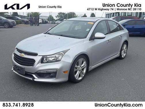 Silver Ice Metallic 2015 Chevrolet Cruze LTZ