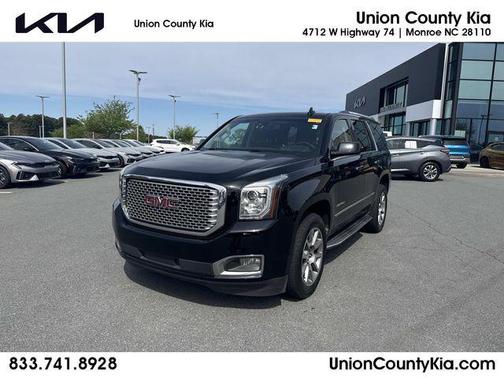 Onyx Black 2017 GMC Yukon Denali