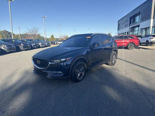Deep Crystal Blue Mica 2021 Mazda CX-5 Touring