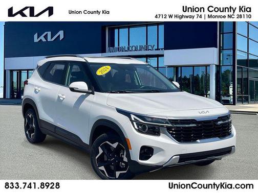 Snow White Pearl 2024 Kia Seltos EX