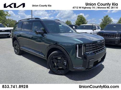 Black Jade Green 2027 Kia Telluride Hybrid X-Line SX-Prestige