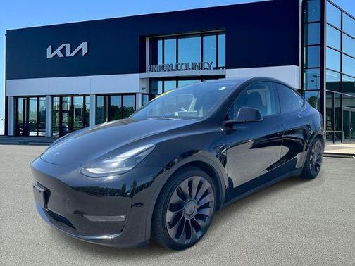Solid Black 2023 Tesla Model Y Performance Dual Motor All-Wheel Drive