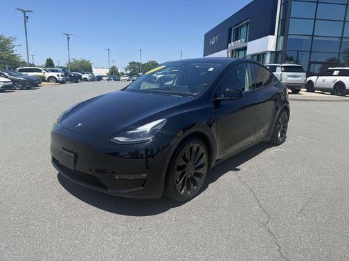 Solid Black 2023 Tesla Model Y Performance Dual Motor All-Wheel Drive