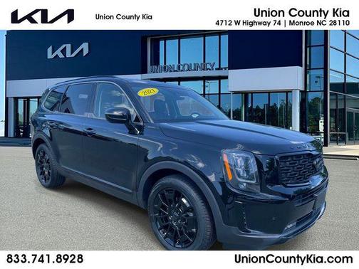 Ebony Black 2021 Kia Telluride SX