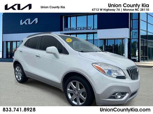 White Pearl Tricoat 2016 Buick Encore Leather