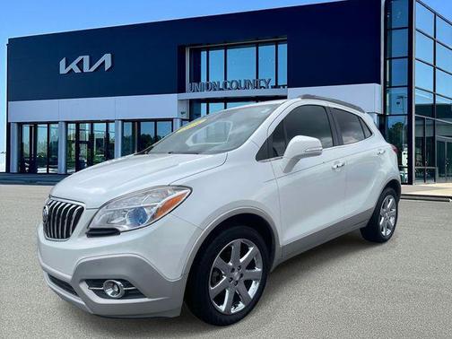 White Pearl Tricoat 2016 Buick Encore Leather
